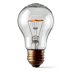 A clear lightbulb image