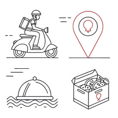 Food delivery process