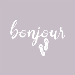 bonjour paris design for female tees © jenny