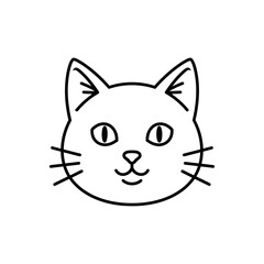 Obraz premium vector illustration of a cat