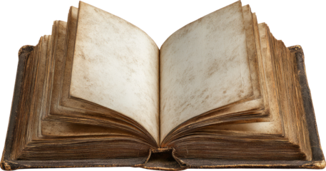 Aged, Weathered Antique Book: Pages Unfolding Stories of History and Forgotten Eras