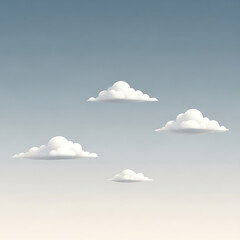 minimalist cloud formation