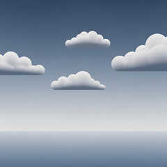 minimalist cloud formation