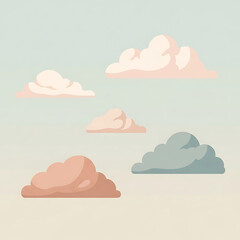 minimalist cloud formation