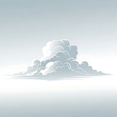 minimalist cloud formation