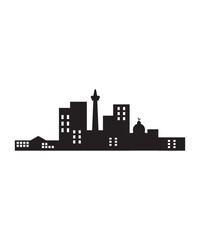 city icon, vector best flat icon.