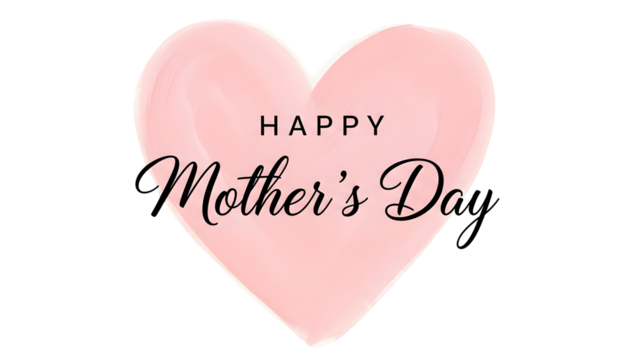 Happy mother's day heartfelt wishes - Powered by Adobe