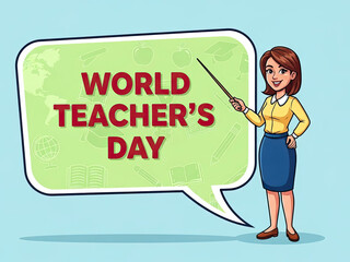 Celebrating world teacher's day with a dedicated educator