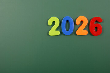 Letters on a magnetic board