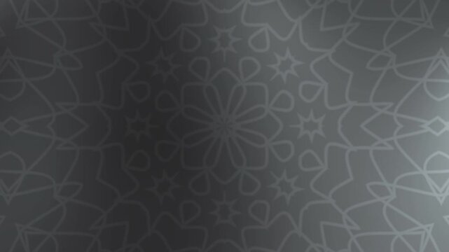 dark grey black background featuring blackish grey footage with Kaleidoscope effect suitable for elegant design projects, website banners, digital art, and abstract backgrounds.
