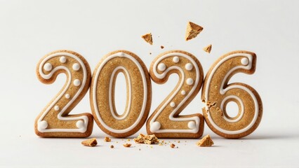 Gingerbread 2026 numbers breaking apart