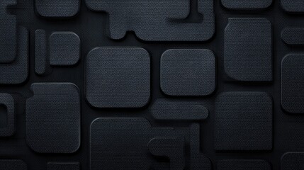 Dark Textured Background with Geometric Shapes and Patterns for Modern Design Projects
