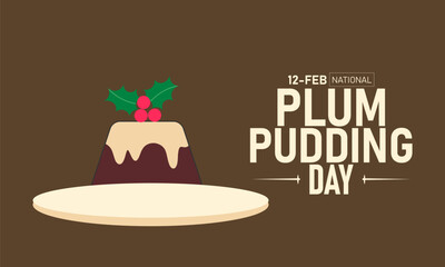 National Plum Pudding Day occurs annually on February 12. This observance celebrates a traditional British dessert known by various names like Christmas pudding,