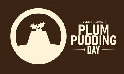 National Plum Pudding Day occurs annually on February 12. This observance celebrates a traditional British dessert known by various names like Christmas pudding,