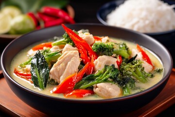Thai green curry