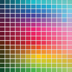 A detailed examination of a vector colors palette
