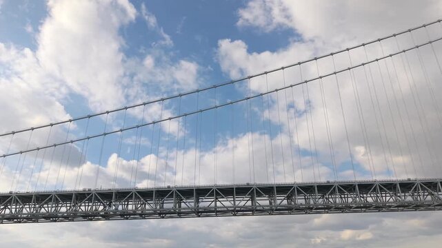 明石海峡大橋　空撮