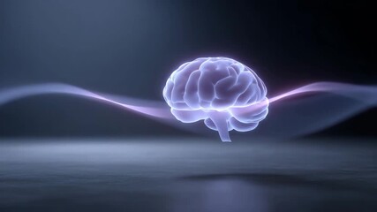 Futuristic artificial intelligence brain digital brain glowing brain neural network future technology innovation virtual reality cyber brain hologram abstraction human brain anatomy neuroscience mind - Powered by Adobe