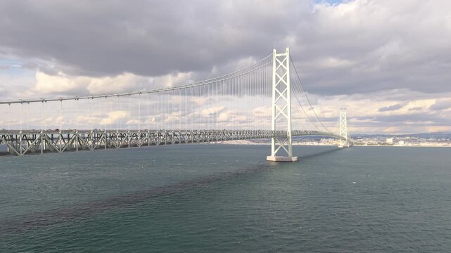明石海峡大橋　空撮