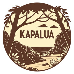 Kapalua Coastal Retreat &ndash; Vintage Circular Landscape Design