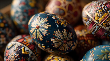 traditional easter eggs