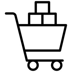 Obraz premium Cart Options Icon