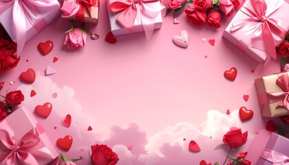 valentine background for every use vase banner and background