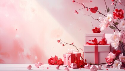 valentine background for every use vase banner and background