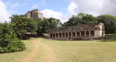 Mayan ruins of Uxmal, yucatan, mexico