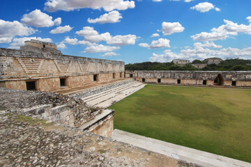 Mayan ruins of Uxmal, yucatan, mexico