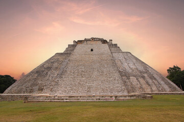 Mayan ruins of Uxmal, yucatan, mexico