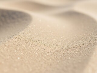 Minimalist Dry Sand Vignette with Soft Focus, Clean Natural Texture Background
