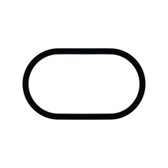 3d glossy black square button with an empty glass speech bubble icon vector illustration for web technology design element