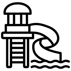 Water Park Icon