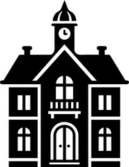 old style vector illustration of retro building hand drawn transparent illustration retro villas 