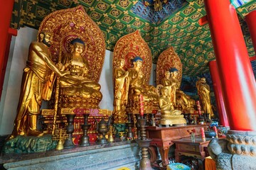 Asia, China, Luoyang, Shaolin Kung Fu Temple, buddhist temple