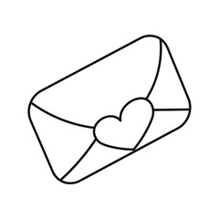 Mail Heart Valentine Icon