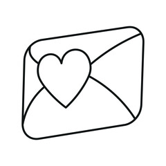 Mail Heart Valentine Icon
