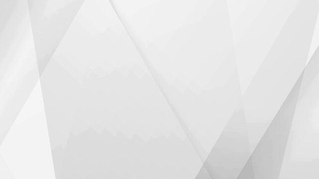 Minimalist White Geometric Background with Subtle Shadows