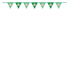 St. Patrick's Day Flag Decoration