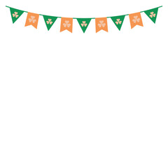 St. Patrick's Day Flag Decoration