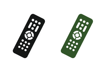 Remote Control Silhouette Television Device Design