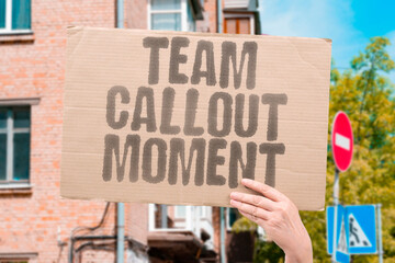 "Team Callout Moment" Public callouts strain collaboration. TEAM.CALLOUT.MOMENT.COLLABORATION.RISK.