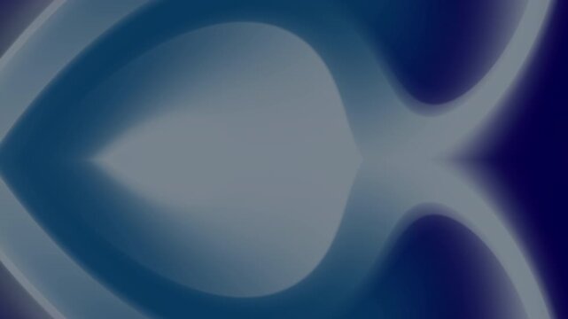 Abstract blue and white symmetrical graphic. Suitable for backgrounds, posters, or digital design projects requiring a modern and geometric aesthetic.
