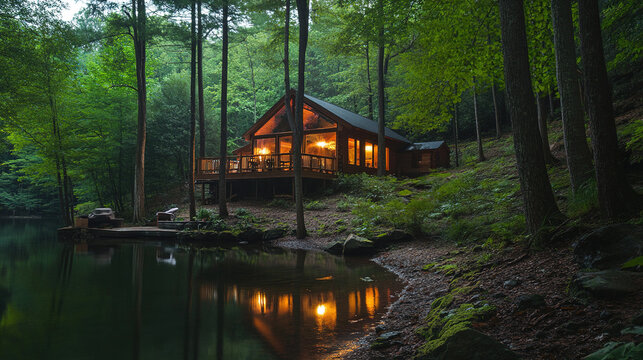 You hike through the forest to find a secluded spot by the lake. How does the quiet solitude of this retreat help you reflect on life and reconnect with nature?