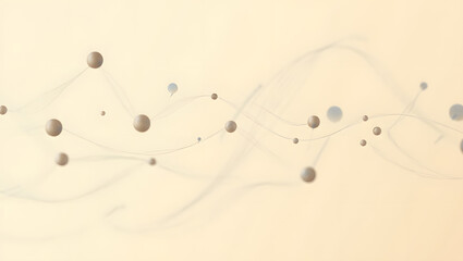 Abstract light blue technology background vector illustration featuring a molecular DNA structure and science network design for medical chemistry wallpaper