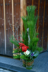 正月飾り　門松