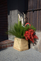 正月飾り　門松