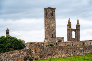St. Andrews Cathedral Ruins in Scotland
