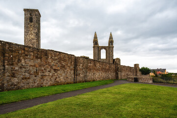 St. Andrews Cathedral Ruins in Scotland